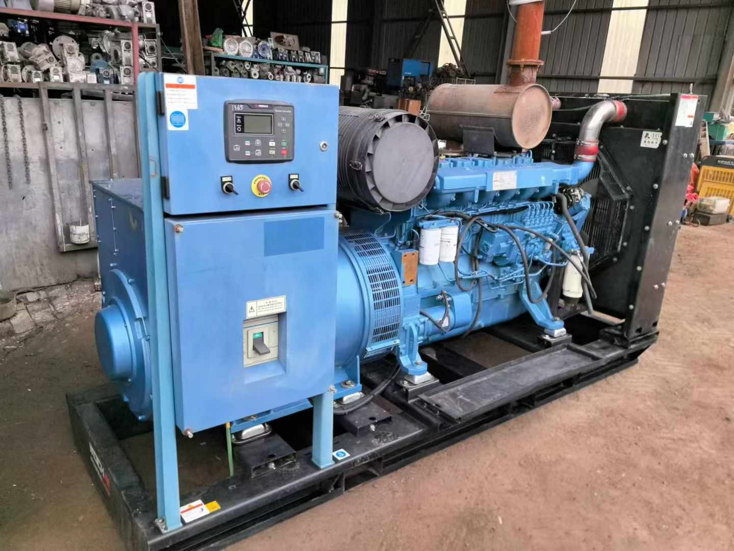湘乡500kW 柴油发电机组可带动设备功率的计算公式是什么？